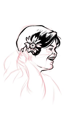 Sunflower Smile: Step-by-Step Digital Illustration