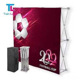[Hot Item] Versatile Portable Pop-up Display Stand for Events and Trade Shows