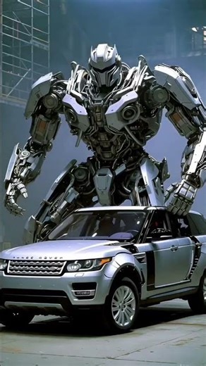 Range Rover Epic Transform into a Giant Robot #cartorobot #transformation