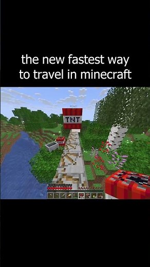 the new fastest way to travel in minecraft