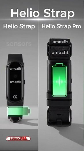 Amazfit Helio Strap Pro vs Helio Strap: Key Differences, New Features