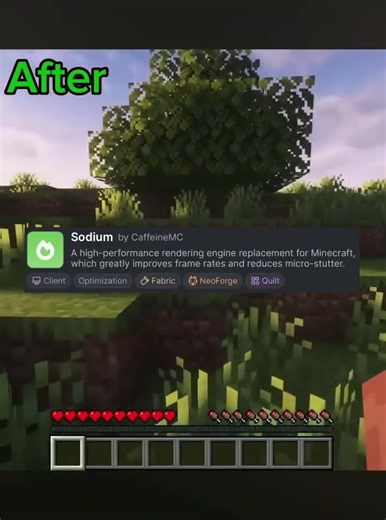 Verdopple deine FPS mit dieser Minecraft-Mod!