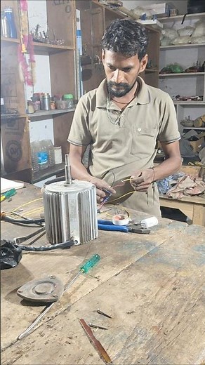 Motor Testing 🔥 ##electrical #electrician #winding