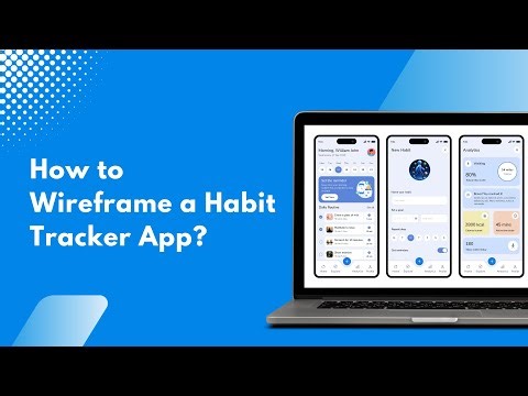 How to Wireframe a Habit tracker app? | MockFlow Wireframing