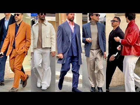 Italian Men’s Fashion Spring 2025🇮🇹What Stylish Men are wearing right now 👌Milan Street Style