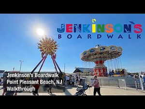 Jenkinson's Boardwalk Walkthrough, Point Pleasant Beach, NJ