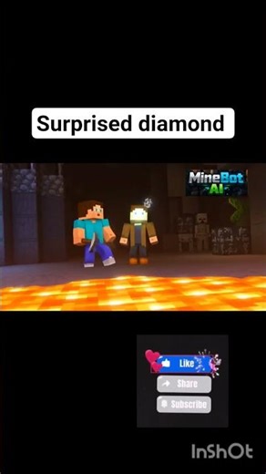 💎 Epic Minecraft Adventure: Diamond Discovery & Creeper Explosion!