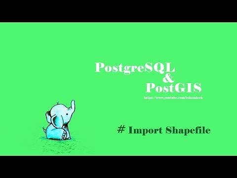 Importando Shapefile para o PostgreSQL - Shp2Pgsql
