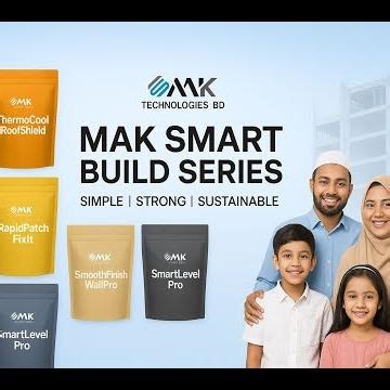 MAK SmartLevel Pro Perfect Self-Leveling & Corrosion Protection for RCC Floors Construction.