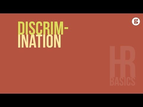 HR Basics: Discrimination