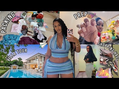 PREP + PACK W/ ME FOR BARBADOS | $1500 SHOPPING HAUL +AIRBNB TOUR + MORE !