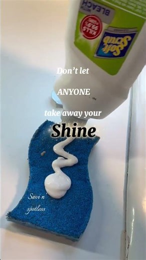 Porcelain sink from dull to glossy. Easy cleaning 🧼