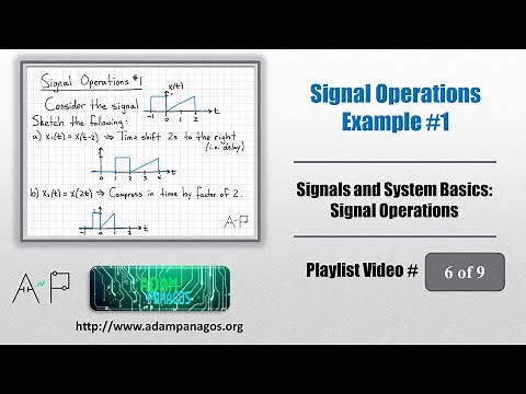 Signal Operations Example #1
