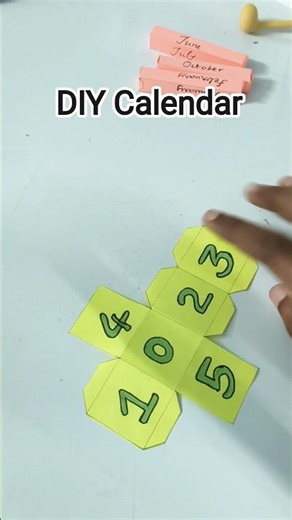 Calendar DIY |easy to make #shorts #diy #calendar
