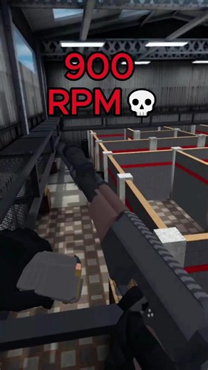 900 RPM of silent armor-piercing ⚡