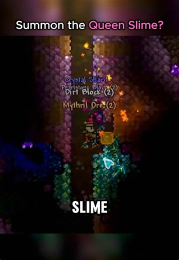 Why can’t I make Titanium Bars 😭 and What’s this Gelatin Crystal? ❤️‍🩹 Terraria for the first time 🔥 #Terraria #fyp #xyzcba