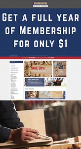 12K views · 931 reactions | Congrats! You’ve been cordially invited to become a Premium Member in the Woodworkers Guild of America. Here’s your lucky ticket, giving you exclusive access to all of our Premium instructional woodworking videos, projects, plans & more. The price of admission is ONLY $1 FOR A FULL YEAR! | WoodWorkers Guild of America | Facebook