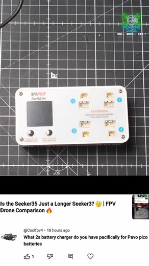 🔥 What’s the BEST 2S Charger for Your BetaFPV Pavo Pico 2? Let’s Find Out! ⚡ Get your own https://s.click.aliexpress.com/e/_EQ5uMDw You’ve been asking — “What’s the best 2S charger to use with the BetaFPV Pavo Pico 2?” 💬 So in this short, I’ll show you exactly which charger I recommend for fast, safe, and reliable charging every single time ⚡ Whether you’re rocking Dogcom, Gaoneng (GNB), or BetaFPV packs, this tip will save your batteries and your time. Let’s dive in! 🚀 💡 Got your own charge