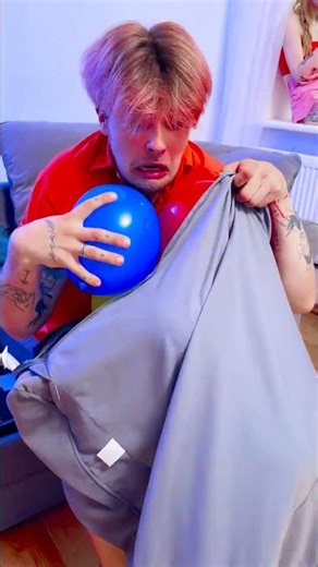 The Ultimate Spiky Balloon Couch Prank! 🎈😂