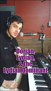 simple chords over the dorian, lydian, & lydian dominant scales #piano #composer #musictheory