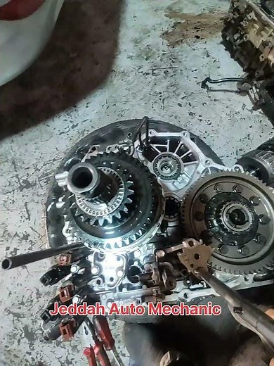 Honda Accord Transmission Rebuild Repiar. Jeddah saudi Arab. #automobile #mechanic #shortsviral