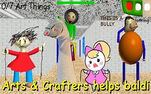 巴迪老师的模组-Arts & Crafters helps baldi_哔哩哔哩_bilibili