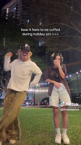 Cuffed During Holiday Season: Surprising Reactions