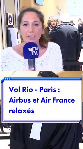 Vol Rio - Paris en 2009 : Airbus et Air France sont relaxés #rioparis #avion #paris #rio