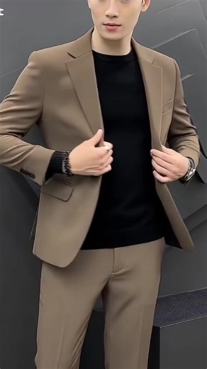 Korean Cut Suit: Perfect for Work and Casual Outings