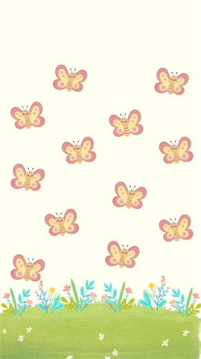 Belajar Menghitung Angka 123 Bersama Kupu-Kupu