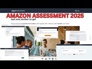 Amazon Assessment 2025 | Amazon Work from home job assessment for MyHr Live Support,Ad Ops Associate