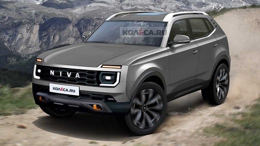 Lada Niva (2024): Renderings zeigen die mögliche Serienversion