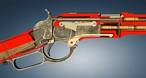 Animation Shows Precisely How a Winchester Model 1873 Works