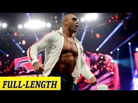 Batista Returns WWE Monday Night Raw, January 20, 2014 HD