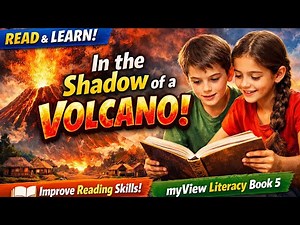 Learn English Through Story: In the Shadow of a Volcano 🌋 | Reading Practice Grade 5 - myView book