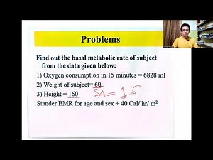 BMR & Energy equivalent of O2 - problems