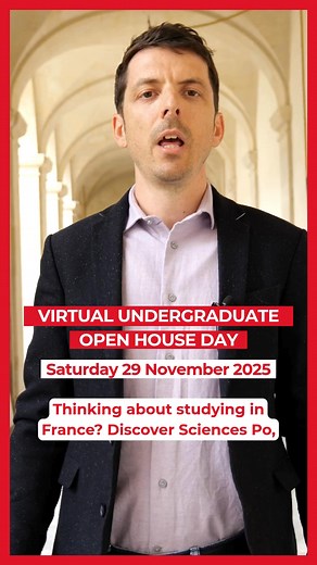  Interested in studying social sciences in France?   Register...