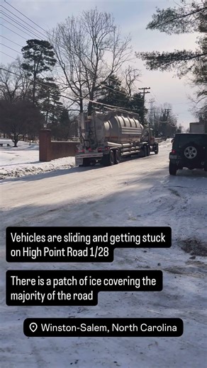Road conditions in Forsyth County