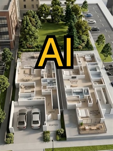 عمل فيديو للتحويل البلان الى 3Dplan مع البيئة الخارجية بالaicreating A Video To Convert A Plan To 3D Plan With The External Environment Using Ai 📐 بلان → 3D بيئة خارجية واقعية بالـ AI في دقائق! 🌳✨ ارفع الـ Floor Plan → AI يبني المبنى ثلاثي الأبعاد أشجار طرق إضاءة طبيعية حركة مرور! من رسم بسيط لفيديو عرضي مذهل للعميل! 🏙️ جرب الآن! #بلان_لـ3D_AI #بيئة_خارجية_AI #PlanTo3D #AIFloorPlan #3DConversion #ArchVizAI #ExteriorEnvironment #معماري #تصميم_خارجي #ذكاء_اصطناعي #3DAnimation #flow #gemini