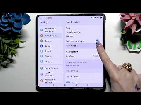 HUAWEI Mate X7 – How to Change Default Apps