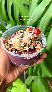 We have Acia bowls at home 🍇🍒 | Cecily's Natural
