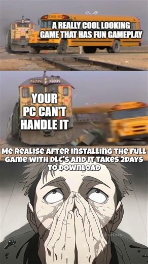 Me realise after installing the full game with DLC's and it takes 2days to Download