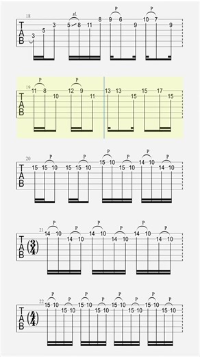Guitar Tab: Randy Rhoads - Lost Solo #guitartab #randyrhoads #shredguitar