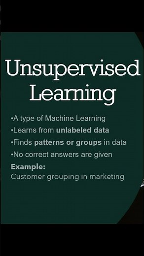 What is Unsupervised Learning? | ML Basics