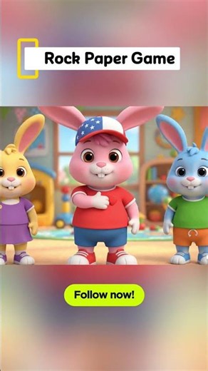 🎉 Rock Paper Scissors Fun Song | Interactive Nursery Rhymes for Kids