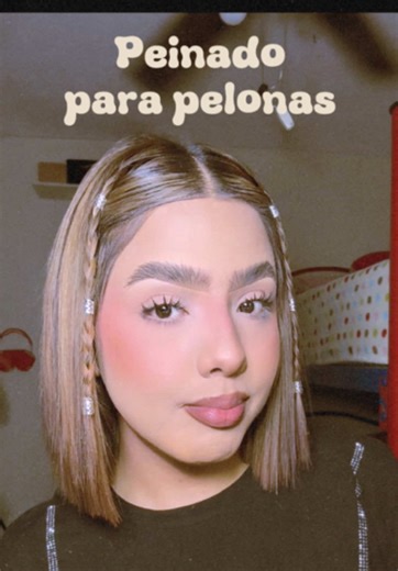 Peinado para pelonas 🤙🏻🗣️💕#contenido #cabellocorto #peinadosfaciles #paratiiiiiiiiiiiiiiiiiiiiiiiiiiiiiii #creatorsearchinsights