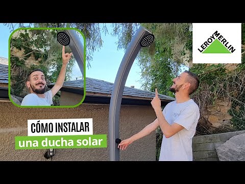 Cómo instalar una ducha solar con ‪@RochaKRG‬| LEROY MERLIN