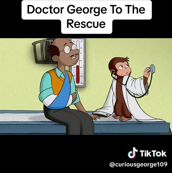 Curious George The Doctor #curiousgeorge #curiousgeorge109 #doctor #cartoon #cartoons #funnycartoons #fyp #foryou #euanmarshallemcartoons #euan #euanmarshall #euanmarshallem #marshall #tiktok