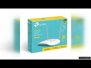 TP Link TD W8961N WiFi 300Mbps Wireless ADSL2+ Modem Router 2xAntenna 4 Port LAN Review