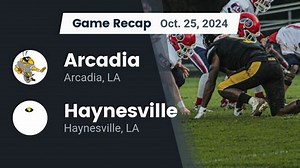 Football Recap: Haynesville Extends Winning Streak to Eight